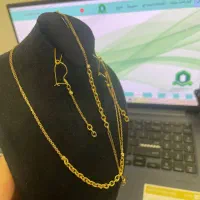 سرویس طلا مینیمال بدون اجرت هم فروش هم معاوضه|جواهرات|کرمان, |دیوار