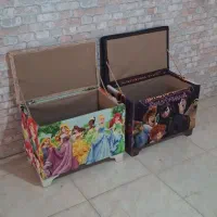 پاف کودک باکس دار|تخت و صندلی بچه|شیراز, محراب|دیوار