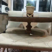 میز نهار خوری ۴ نفره در حد نو