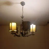 لوستر پنج شعله با دو دیوار کوب|لوستر و چراغ آویز|تهران, تهرانپارس غربی|دیوار