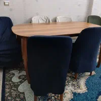 میز ۶ نفره ناهار خوری|میز و صندلی غذاخوری|تهران, علم و صنعت|دیوار