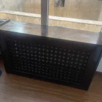 فروش یک عدد آئینه و یک عدد روشوفاژی چوبی مشبک