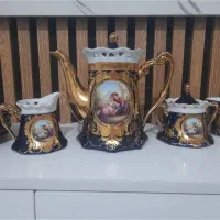 صبحانه خوری لمونژ ایتالیایی لیلی مجنون طلاکوب اصل