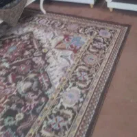 دو عدد قالی۱۲متری زمینه قهوه