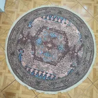 فرش ماشینی گرد ۳ متری