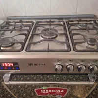 اجاق گاز طرح فر استیل