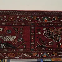 پشتی ماشینی  و پشتی دست باف قدیمی