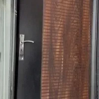 درب چوبی با چهارچوب پیش ساخته|مصالح و تجهیزات ساختمان|نجفآباد, جلال آباد|دیوار