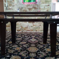 میز غذاخوری چوبی چهار نفره بدون صندلی