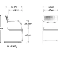 صندلی اداری و کنفرانس دنا|دفتر کار|اهواز, پادادشهر|دیوار