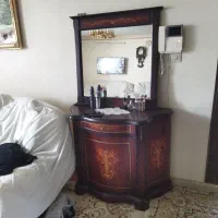 اینه دراور کنسول بوفه میز مبلی ۵ تکه میز تلفن|بوفه، ویترین، کنسول|مشهد, وکیل‌آباد|دیوار