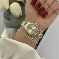 ساعت رولکس تقویم‌دار ضد آب زنانه