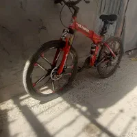 دوچرخه ۲۶تاشو دنده ای ترمز دیسکی رینگ اسپرت|دوچرخه، اسکیت، اسکوتر|زاهدان, |دیوار