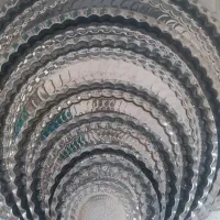 سینی استیل سایز ۲۰ تا ۹۰|ظروف سرو و پذیرایی|سقز, |دیوار