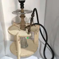 میز قلیان چوبی