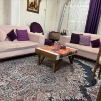 مبل ۶ نفره نراد صورتی بنفش سالم