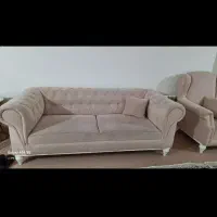 مبل چستر صورتی|مبلمان خانگی و میز عسلی|گرگان, |دیوار