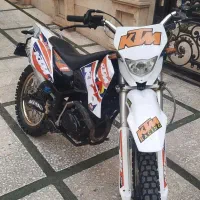 تریل فلات ktm ۲۵۰ کراس