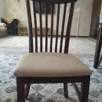 دو عدد صندلی لهستانی چوب راش قذیمی