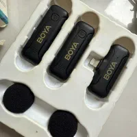 فروش میکروفون بی سیم بویا دوکاربره|صوتی و تصویری|گرگان, |دیوار