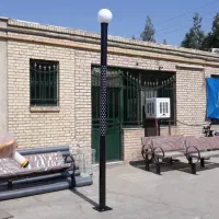 پایه چراغ فلزی فضای باز