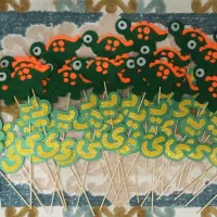 انواع گیفت الفبا، تاج نمدی و...|صنایع دستی و سایر لوازم تزئینی|قم, آذر (نکویی)|دیوار