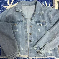 کت جین آبی روشن