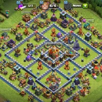 12 تا اکانت کلش بهمراه یک کلن لول 9 فقط 5 تومن