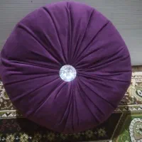 ۲عدد کوسن رنگ بنفش فروش فوری