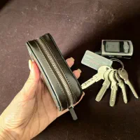 کیف کلید و ریموت چرم گاوی