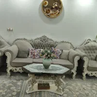 مبل 7نفره بدونه هیچ خطو پارگی در حد نو