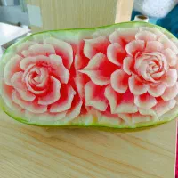 حکاکی کدو و هندوانه شب یلدا|خدمات پذیرایی، مراسم|قزوین, |دیوار