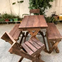 میزوصندلی چوبیتاشو|کافی‌شاپ و رستوران|گرگان, |دیوار