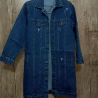 مانتوی جین سایز مدیوم نو نو