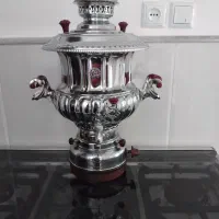 سماور هشت لیتری درحد نو یک سال استفاده شده|سماور، چای‌ساز، قهوه‌ساز|قم, قلعه کامکار|دیوار