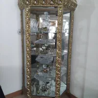 بوفه برنزی بزرگ و میز و کنسول