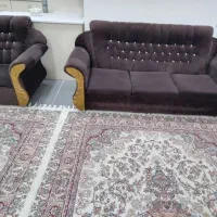 مبل هفت نفره و جلو مبلی