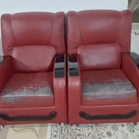 فروش مبل چرم 7نفره فقط روکش میخواهد