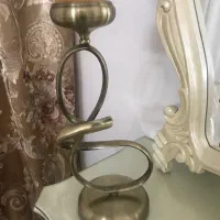 ساعت دیوار موتور آرامگرد قطر۷۰ و شمعدان رو میزی تک|ساعت دیواری و تزئینی|تهران, ائمه اطهار|دیوار