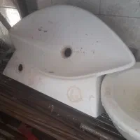 روشویی  شیشه وmdf
