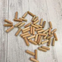 پین دوبل چوبی شیاردار پخ خورده چینی