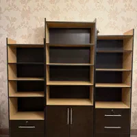 کتابخانه|کتابخانه، شلف، قفسه‌های دیواری|شیراز, زرگری|دیوار