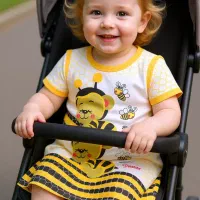 زیردکمه سه تیکه نوزادی سیسمونی اسدی|اسباب و اثاث بچه|کرمان, |دیوار