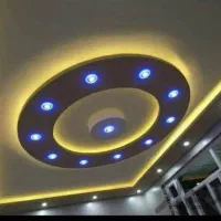 برق کشی ساختمان و لوگ و نور مخفی