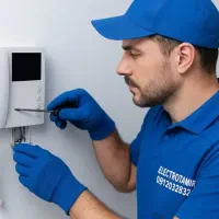 نصب انواع آیفون صوتی و تصویری ورفع اتصالی برق