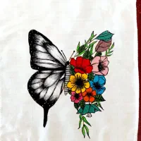 نقاشی روی پارچه.سفال