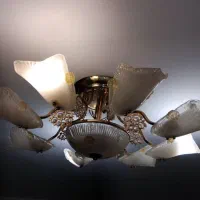 لوستر|لوستر و چراغ آویز|کیش, |دیوار