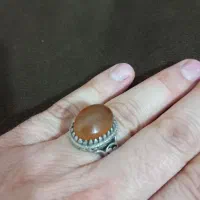 انگشتر نقره عقیق کهنه|جواهرات|اسلام‌‌آباد غرب, |دیوار