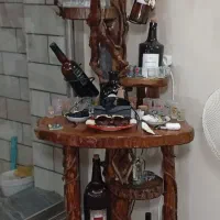 میز بار چوبی