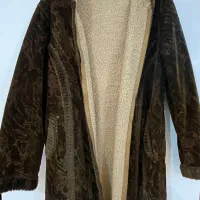 کاپشن دخترانه مخمل - فری‌سایز تا ۴۴